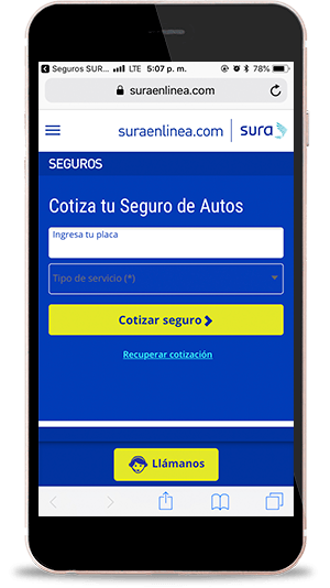Comprar seguros SURA