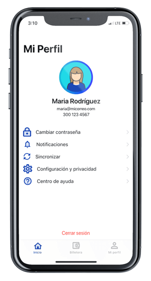 Configurar cuenta